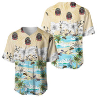 Indian Legendary Motorcycle Baseball Jersey Tropical Style - Wonder Print Shop