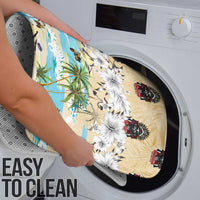 Indian Legendary Motorcycle Bathroom Set Tropical Style - Wonder Print Shop