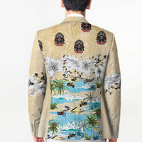 Indian Legendary Motorcycle Blazer Tropical Style - Wonder Print Shop