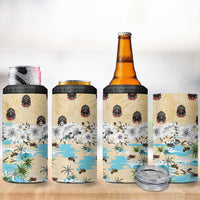 Indian Legendary Motorcycle 4 in 1 Can Cooler Tumbler Tropical Style - Wonder Print Shop