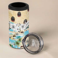 Indian Legendary Motorcycle 4 in 1 Can Cooler Tumbler Tropical Style - Wonder Print Shop