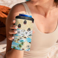Indian Legendary Motorcycle 4 in 1 Can Cooler Tumbler Tropical Style - Wonder Print Shop