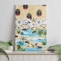 Indian Legendary Motorcycle Canvas Wall Art Tropical Style - Wonder Print Shop