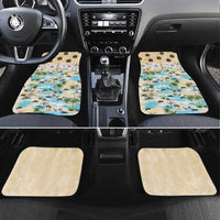 Indian Legendary Motorcycle Car Mats Tropical Style - Wonder Print Shop