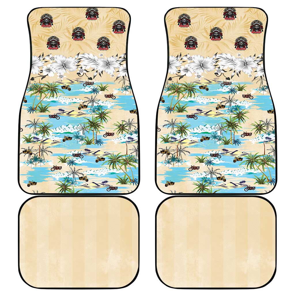 Indian Legendary Motorcycle Car Mats Tropical Style - Wonder Print Shop