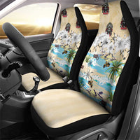 Indian Legendary Motorcycle Car Seat Cover Tropical Style - Wonder Print Shop
