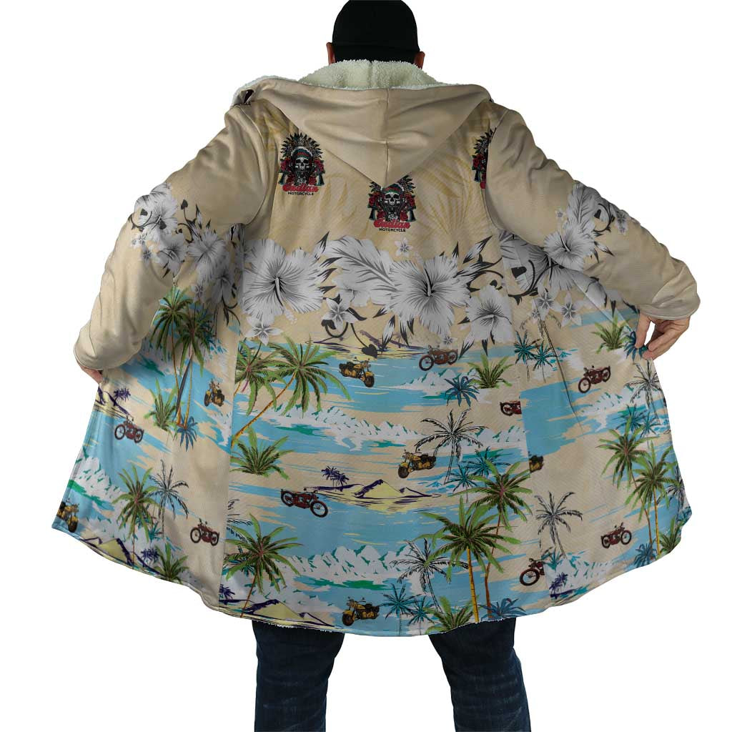 Indian Legendary Motorcycle Cloak Tropical Style - Wonder Print Shop