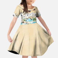 Indian Legendary Motorcycle Family Matching Mermaid Dress and Hawaiian Shirt Tropical Style - Wonder Print Shop