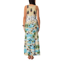 Indian Legendary Motorcycle Family Matching Tank Maxi Dress and Hawaiian Shirt Tropical Style - Wonder Print Shop
