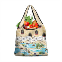 Indian Legendary Motorcycle Grocery Bag Tropical Style - Wonder Print Shop
