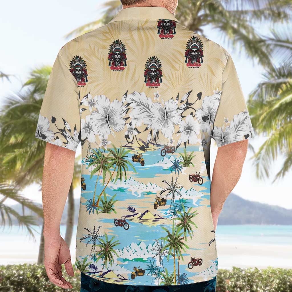 Indian Legendary Motorcycle Hawaiian Shirt Tropical Style - Wonder Print Shop