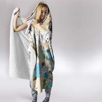 Indian Legendary Motorcycle Hooded Blanket Tropical Style - Wonder Print Shop