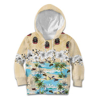 Indian Legendary Motorcycle Kid Hoodie Tropical Style - Wonder Print Shop
