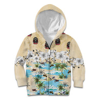 Indian Legendary Motorcycle Kid Hoodie Tropical Style - Wonder Print Shop