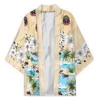 Indian Legendary Motorcycle Kimono Tropical Style - Wonder Print Shop