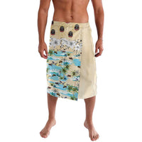 Indian Legendary Motorcycle Lavalava Tropical Style - Wonder Print Shop