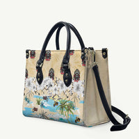 Indian Legendary Motorcycle Leather Bag Tropical Style - Wonder Print Shop