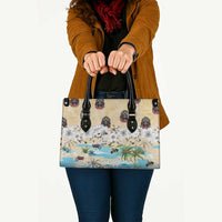 Indian Legendary Motorcycle Leather Bag Tropical Style - Wonder Print Shop