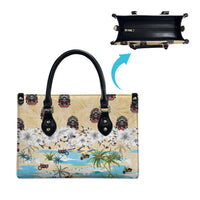 Indian Legendary Motorcycle Leather Bag Tropical Style - Wonder Print Shop