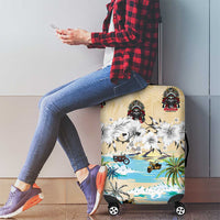 Indian Legendary Motorcycle Luggage Cover Tropical Style - Wonder Print Shop
