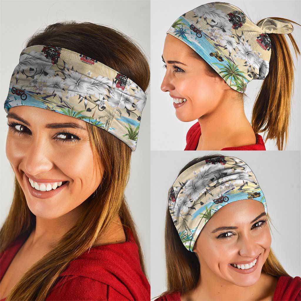 Indian Legendary Motorcycle Neck Gaiter Tropical Style - Wonder Print Shop
