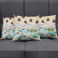 Indian Legendary Motorcycle Pillow Cover Tropical Style - Wonder Print Shop