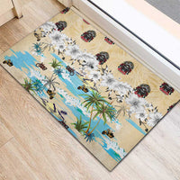 Indian Legendary Motorcycle Rubber Doormat Tropical Style - Wonder Print Shop