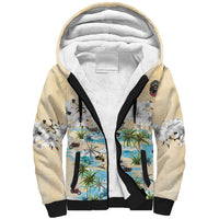 Indian Legendary Motorcycle Sherpa Hoodie Tropical Style - Wonder Print Shop