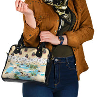 Indian Legendary Motorcycle Shoulder Handbag Tropical Style - Wonder Print Shop