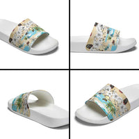 Indian Legendary Motorcycle Slide Sandals Tropical Style - Wonder Print Shop