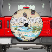 Indian Legendary Motorcycle Spare Tire Cover Tropical Style - Wonder Print Shop