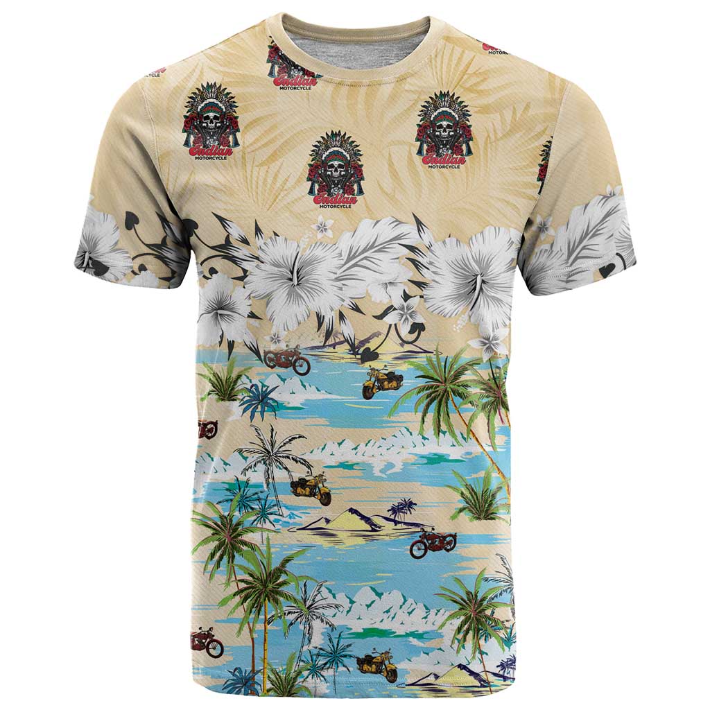 Indian Legendary Motorcycle T Shirt Tropical Style - Wonder Print Shop