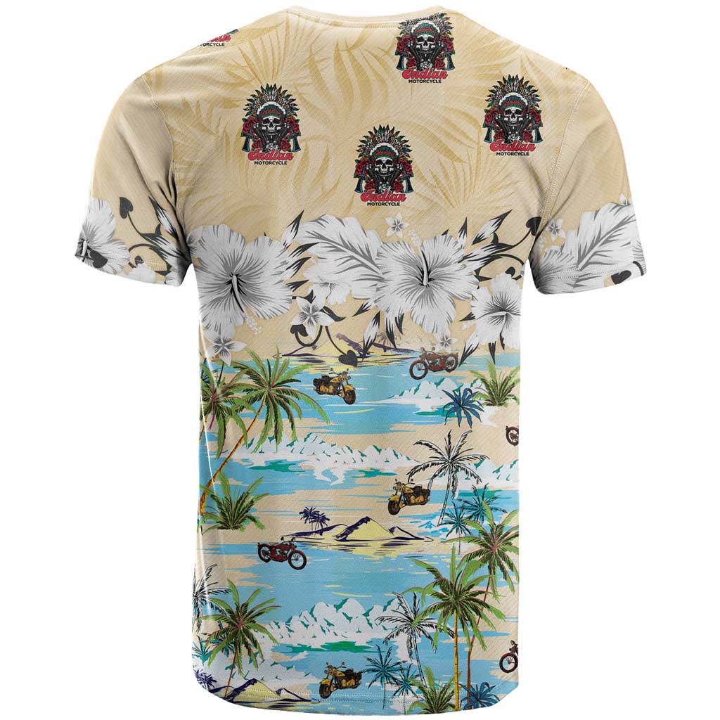 Indian Legendary Motorcycle T Shirt Tropical Style - Wonder Print Shop