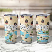 Indian Legendary Motorcycle Tumbler Cup Tropical Style - Wonder Print Shop