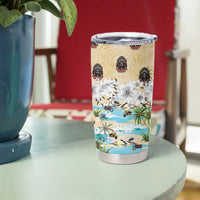 Indian Legendary Motorcycle Tumbler Cup Tropical Style - Wonder Print Shop