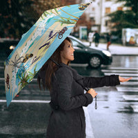 Indian Legendary Motorcycle Umbrella Tropical Style - Wonder Print Shop
