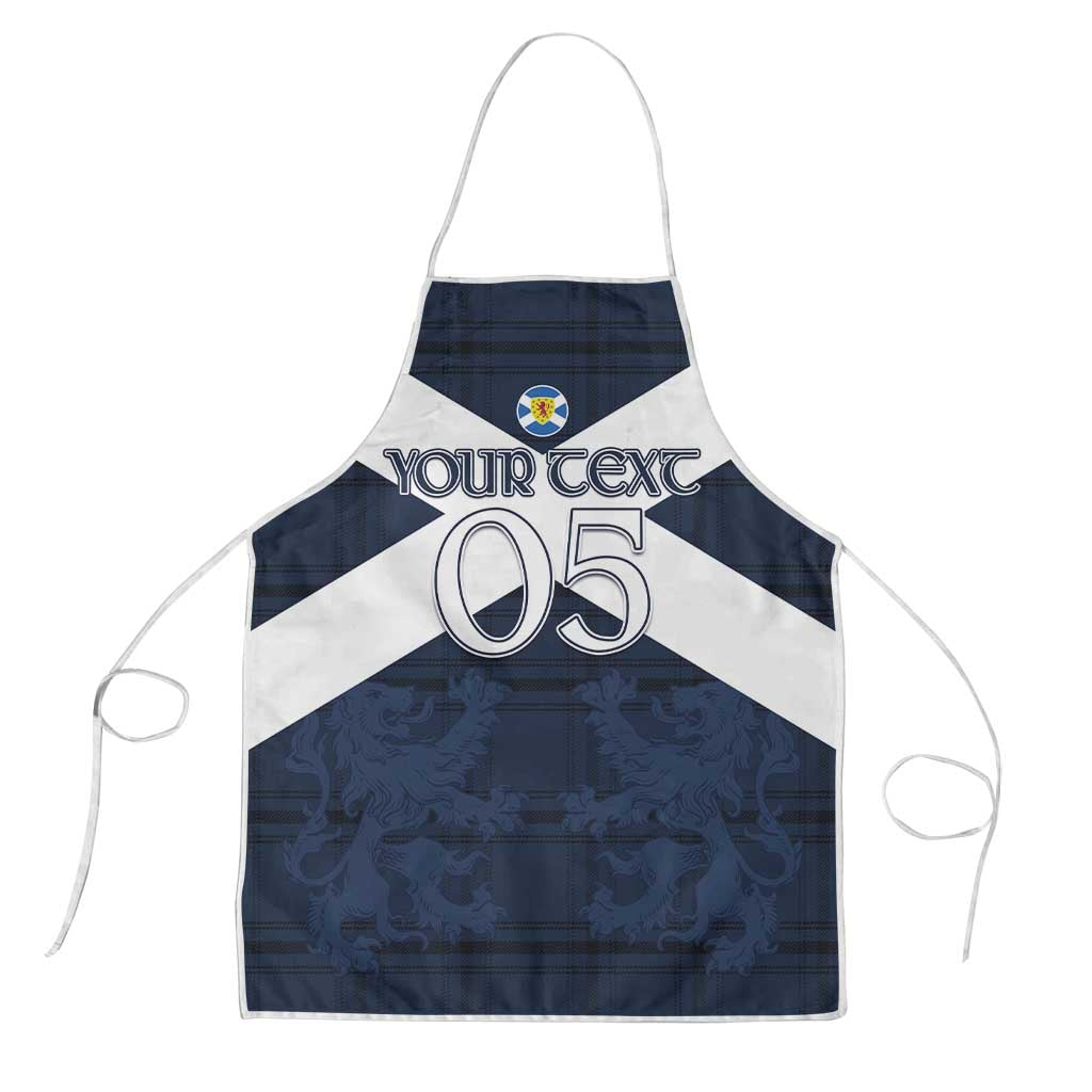 Custom Scotland Tartan Football Apron Flag Style - Wonder Print Shop