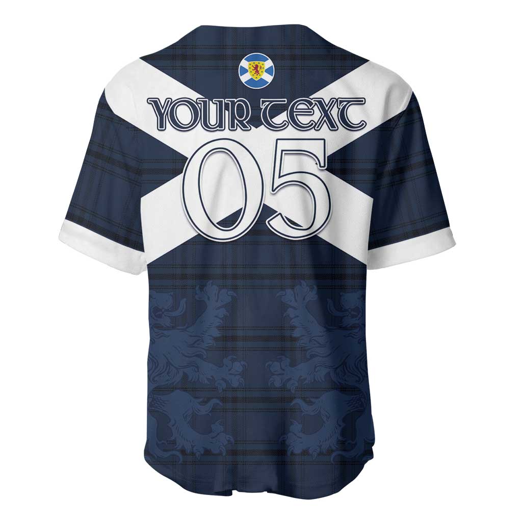 Custom Scotland Tartan Football Baseball Jersey Flag Style - Wonder Print Shop