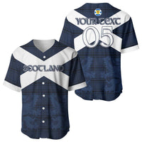 Custom Scotland Tartan Football Baseball Jersey Flag Style - Wonder Print Shop