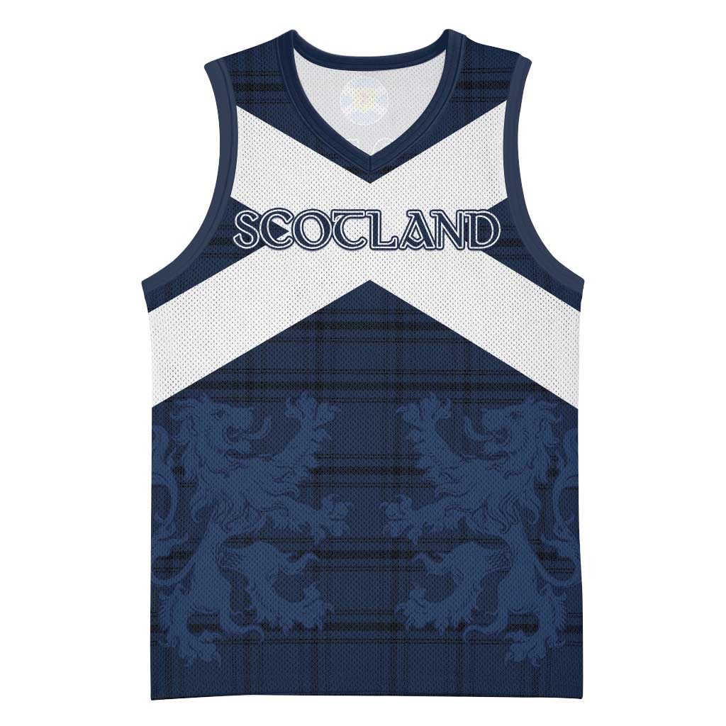 Custom Scotland Tartan Football Basketball Jersey Flag Style - Wonder Print Shop