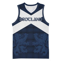 Custom Scotland Tartan Football Basketball Jersey Flag Style - Wonder Print Shop