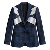 Custom Scotland Tartan Football Blazer Flag Style - Wonder Print Shop
