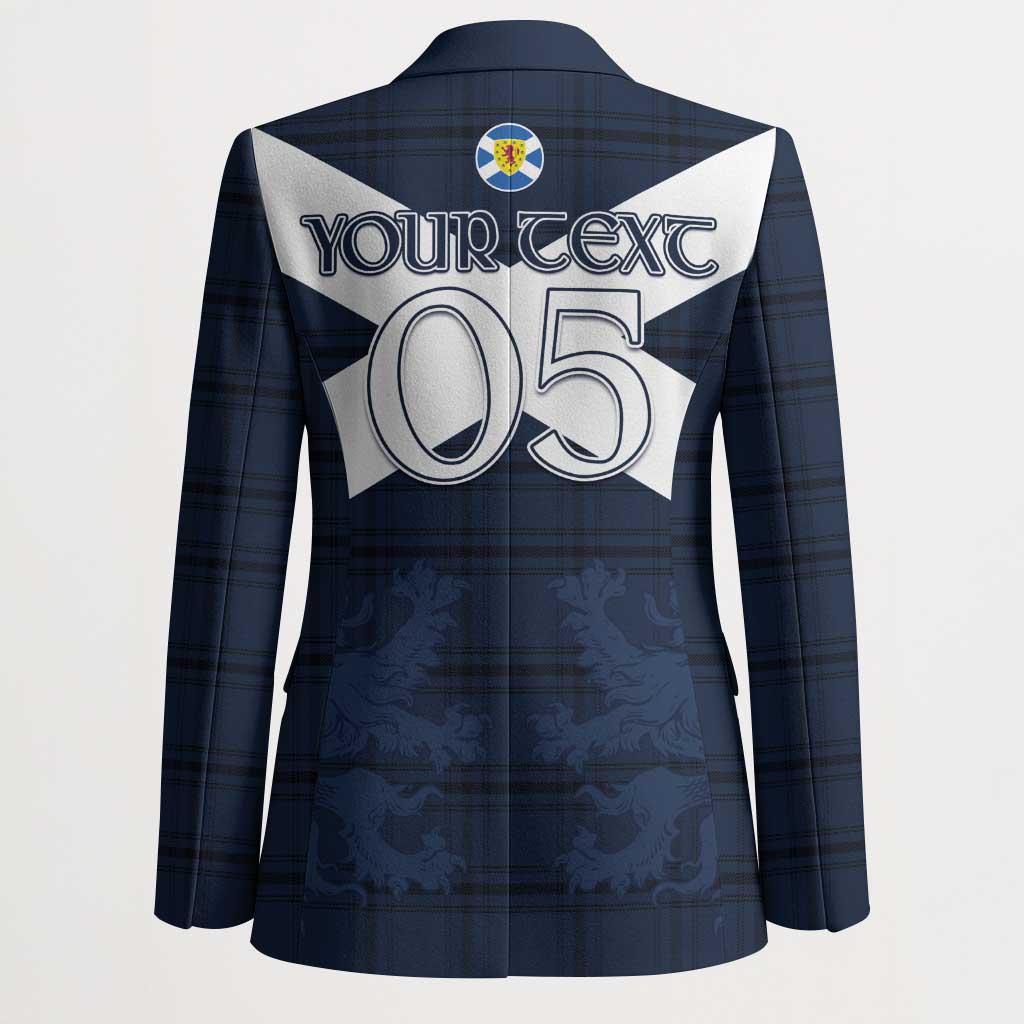 Custom Scotland Tartan Football Blazer Flag Style - Wonder Print Shop