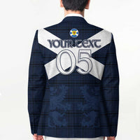 Custom Scotland Tartan Football Blazer Flag Style - Wonder Print Shop