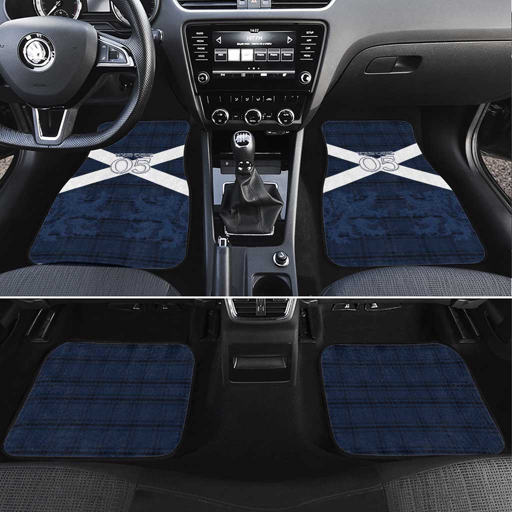 Custom Scotland Tartan Football Car Mats Flag Style - Wonder Print Shop