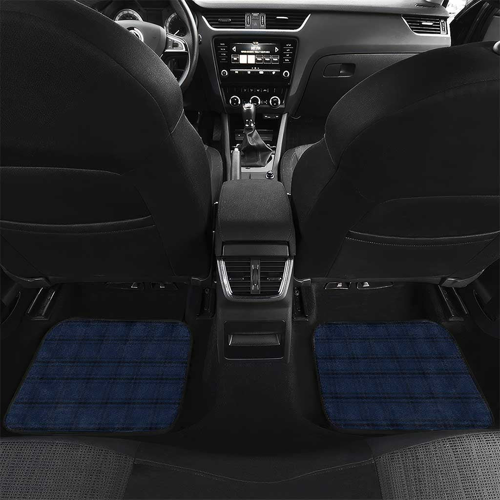 Custom Scotland Tartan Football Car Mats Flag Style - Wonder Print Shop