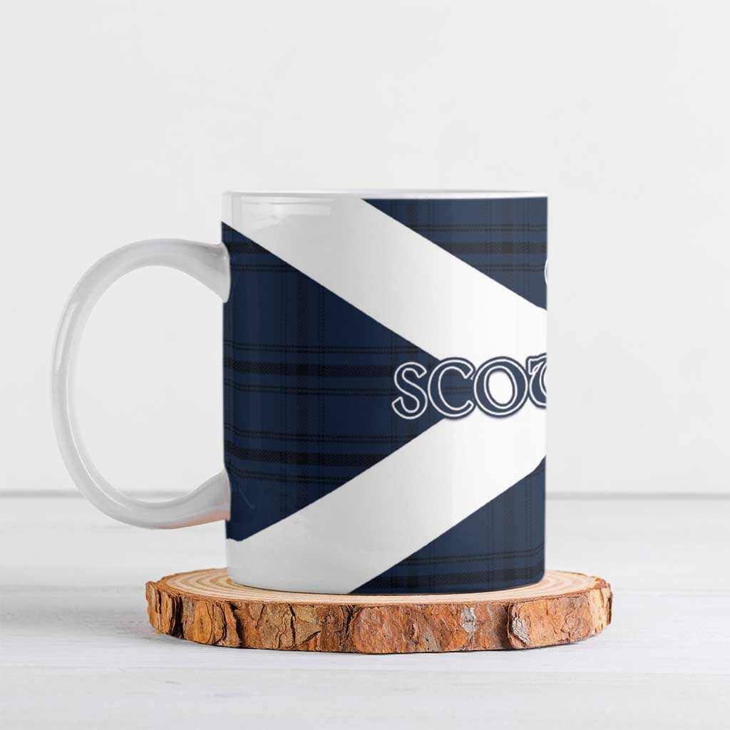 Scotland Tartan Football Ceramic Mug Flag Style - Wonder Print Shop