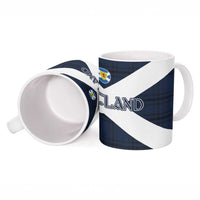 Scotland Tartan Football Ceramic Mug Flag Style - Wonder Print Shop
