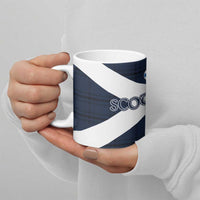 Scotland Tartan Football Ceramic Mug Flag Style - Wonder Print Shop