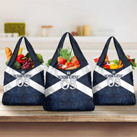 Custom Scotland Tartan Football Grocery Bag Flag Style - Wonder Print Shop